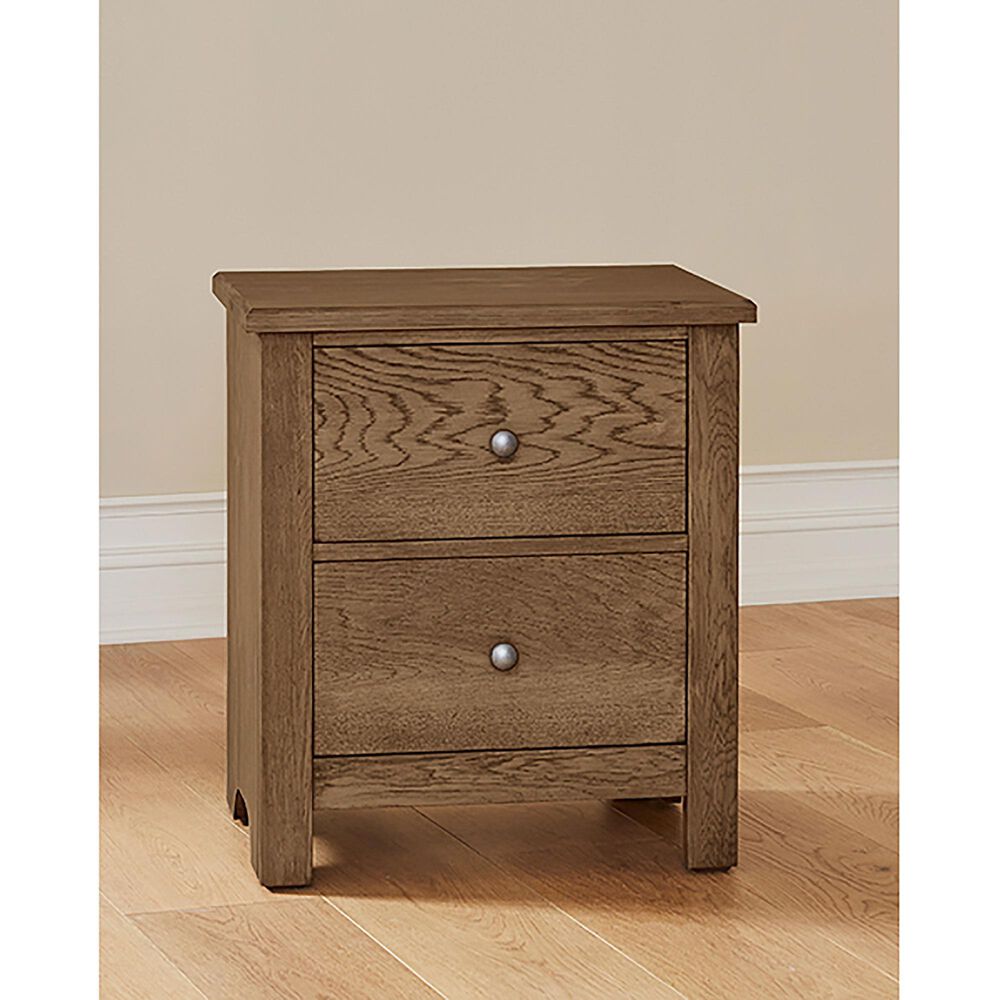 Viceray Collections Fundamentals 2-Drawer Nightstand in Natural, , large