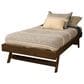 Kodiak Boho Twin Daybed with Pop Up Trundle in Rustic Walnut, , large
