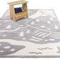 Balta Rugs Sherwood Landscape 4"4" x 6" Cream Kids Area Rug, , large