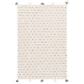 Surya Azalea 2" x 3" Ivory, Black and Gray Indoor/Outdoor Area Rug, , large