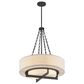 Savoy House Brentwood 4-Light Pendant in Matte Black, , large