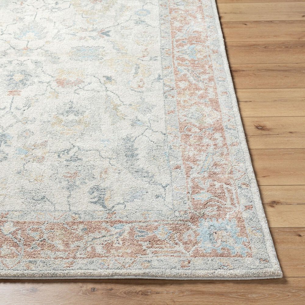 Surya Avellino 9&#39;2&quot; x 12&#39; Light Beige, Rose, Tan, Gray, Deep Teal, Pale Blue and Light Olive Area Rug, , large