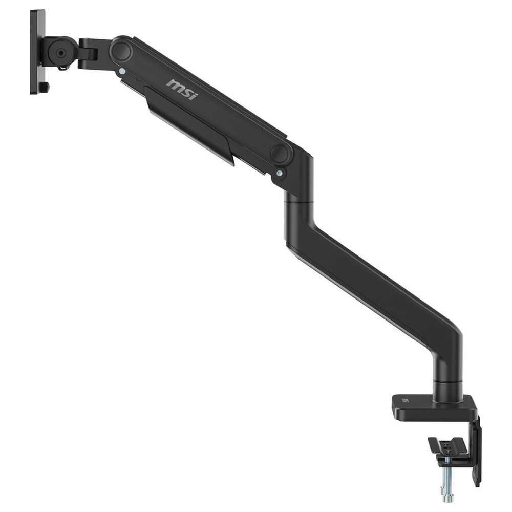 MSI Full-Motion Monitor Desk Mount for 17 to 49" Displays in Matte Black, , large