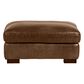 Softline Leather Ottoman in Splendor Chestnut, , large