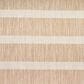 Nourison Positano POS03 Beige and Ivory 7" x 10" Indoor/Outdoor Area Rug, , large