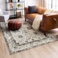 Karastan Cleo R1076 5" 3" X 8" Light Grey Area Rug, , large