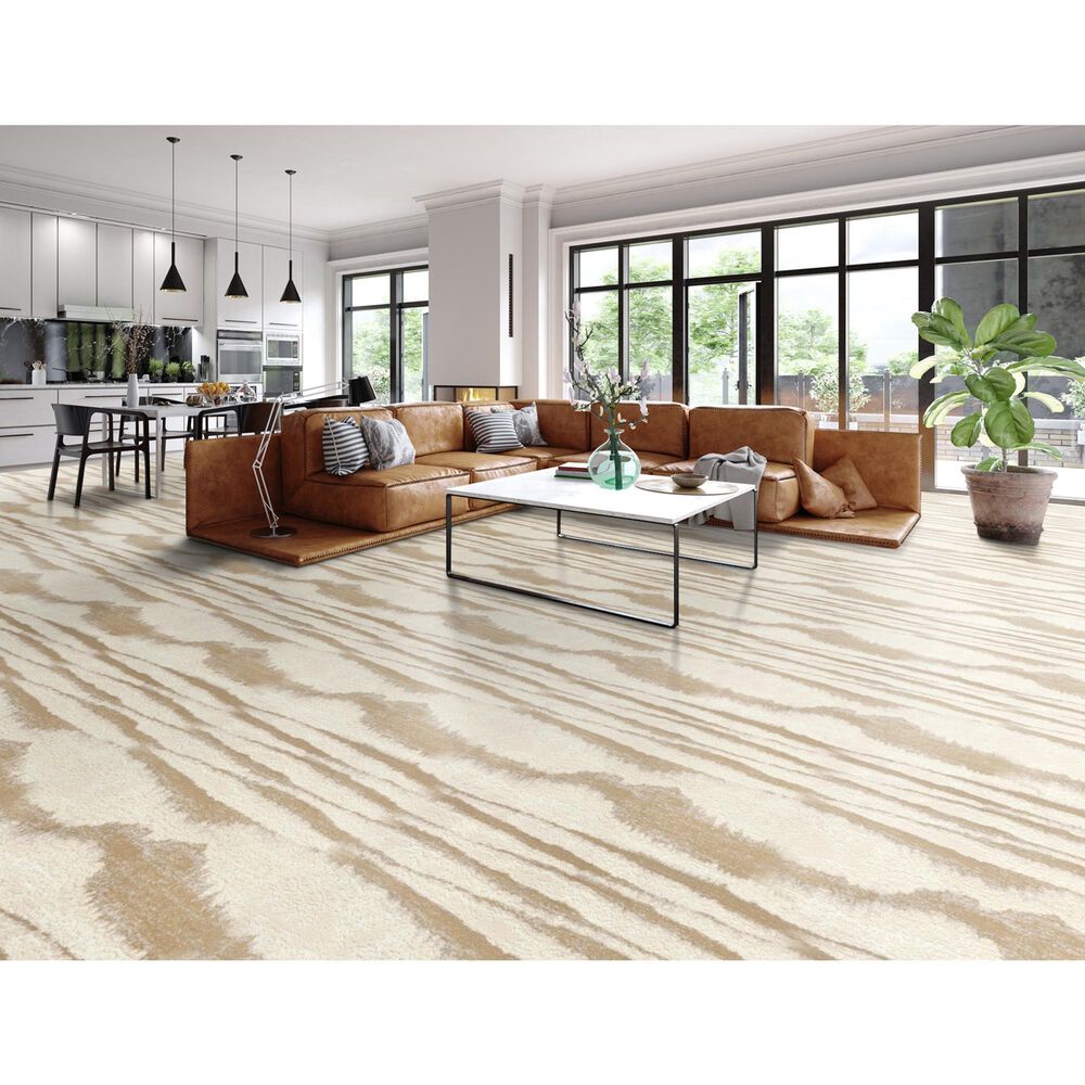 Stanton Illusionist Vanishing Point Carpet in Macadamia, , large
