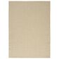 Nourison Courtyard Jute and Ivory 4" x 6" Indoor/Outdoor Area Rug, , large