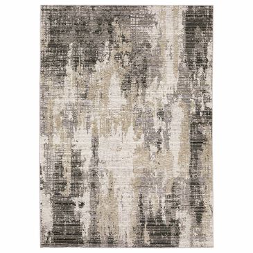 Oriental Weavers Nebulous Galaxy 2"3" x 7"6" Grey Runner, , large
