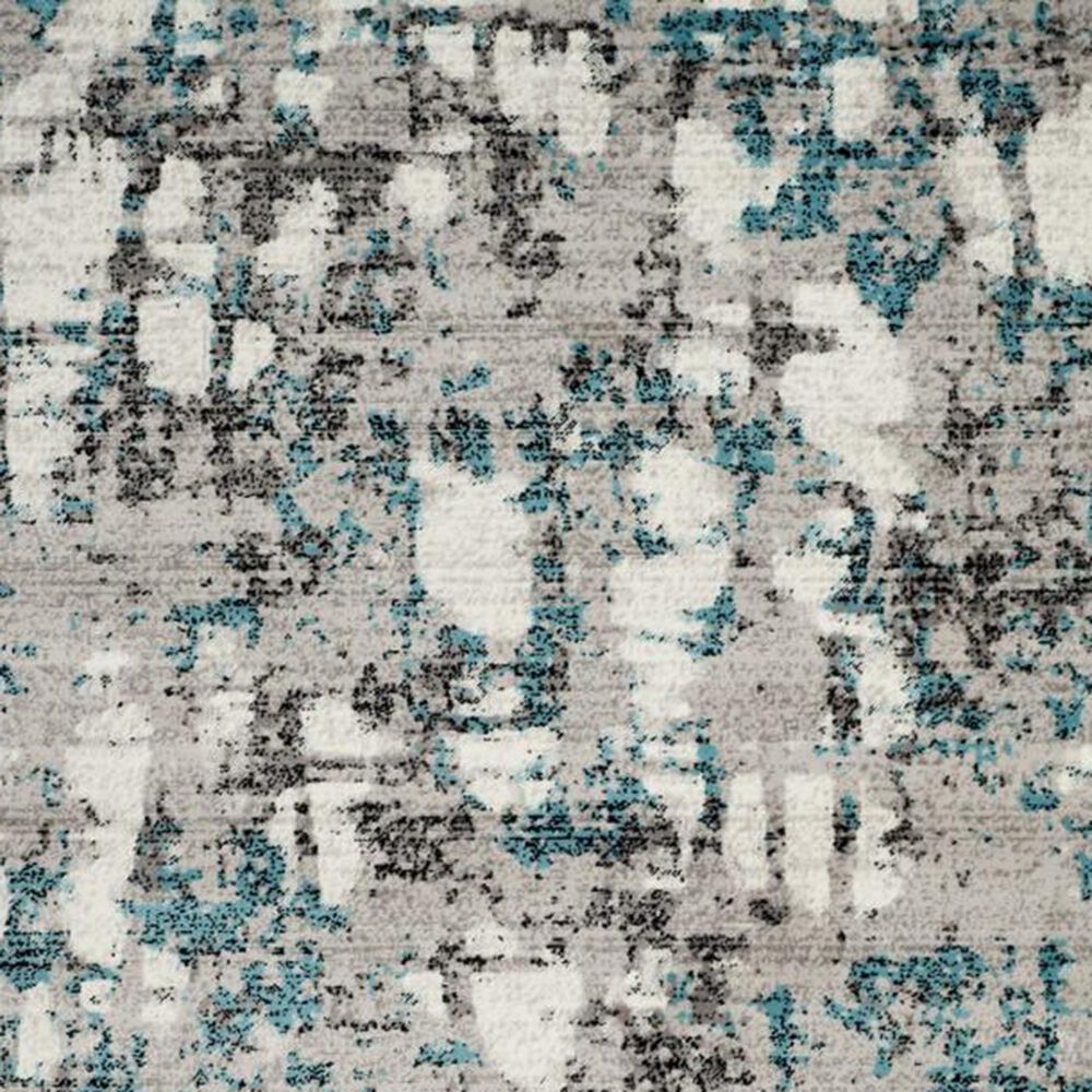 Safavieh Skyler SKY193B 2&#39; x 14&#39; Gray and Blue Runner, , large