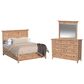 Hawthorne Furniture San Mateo 3-Piece King Storage Bedroom Set in Wheat, , large