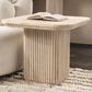 Classic Home Vander End Table in Cream Washed, , large