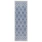 Surya Daffodil 2"6" x 8" Blue Runner, , large