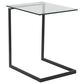 Lumisource Zenn End Table in Black and Clear, , large
