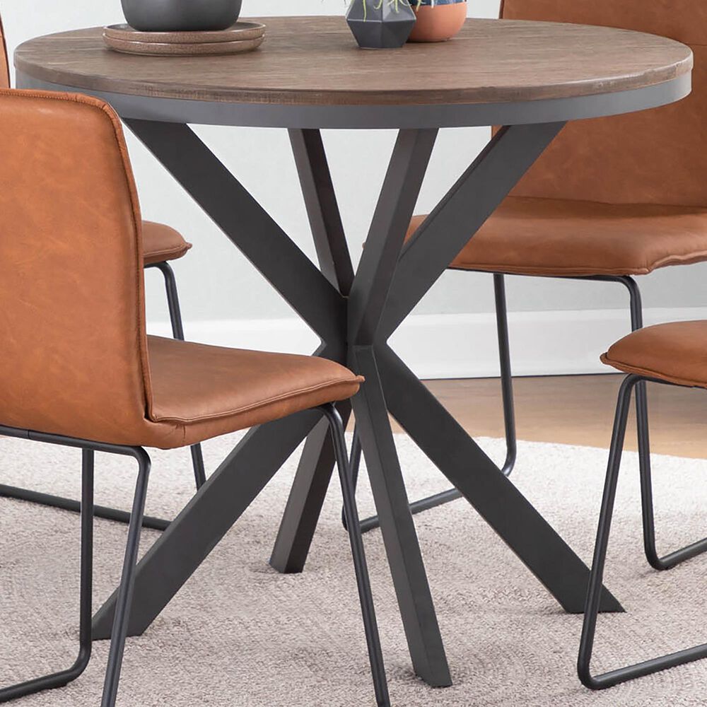 Lumisource Dakota Dinette Table in Brown/Grey, , large