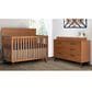 Evolur Stilnovo 3-Piece Nursery Set with 4-in-1 Convertible Crib, Double Dresser and Changer Top in Sugar Cane, , large