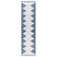 Surya Eagean EAG-2355 Dark Blue, Off-White, Navy and Pale Blue 2"7" x 10" Indoor/Outdoor Runner, , large