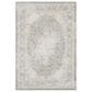 ROW by Oriental Weavers Cavett Gray and Orange 9"10" x 13" Area Rug, , large