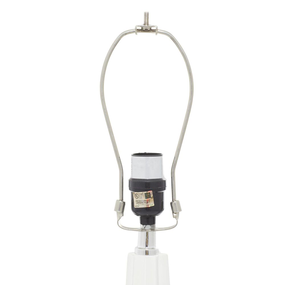 Maple and Jade 7&quot; x 28&quot; Table Lamp in White &#40;Set of 2&#41;, , large