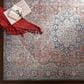 Surya Colin 7"10" x 10"2" Red, Blue, Tan, Yellow and Cream Area Rug, , large