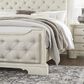 Millenium Arlendyne King Upholstered Bed in Antique White, , large