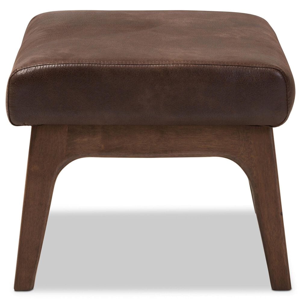Baxton Studio Bianca Ottoman in Dark Brown, , large