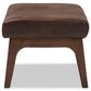 Baxton Studio Bianca Ottoman in Dark Brown, , large