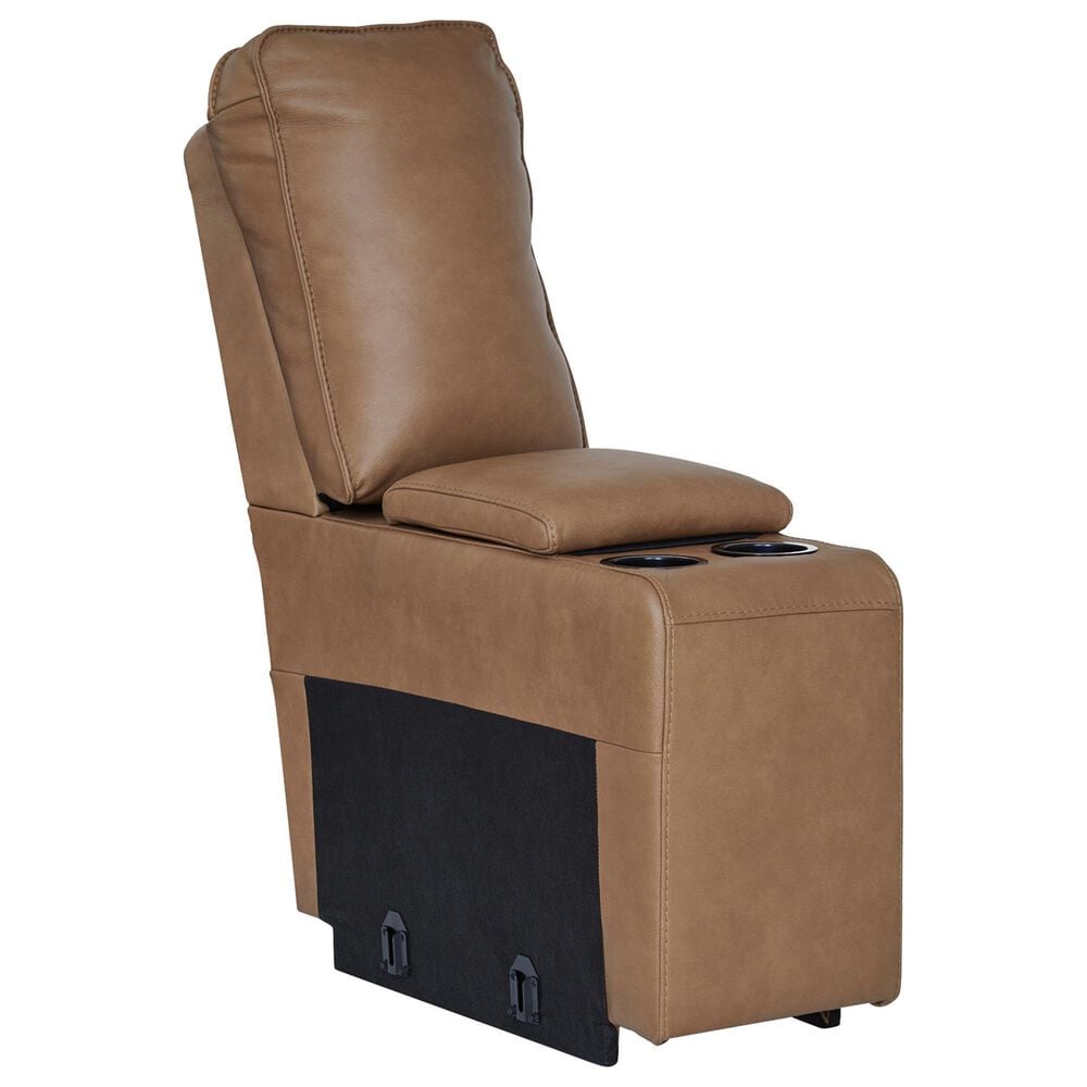 Ashley DeepWakes 6-Piece Power Right-Facing Sectional with Chaise in Caramel, , large