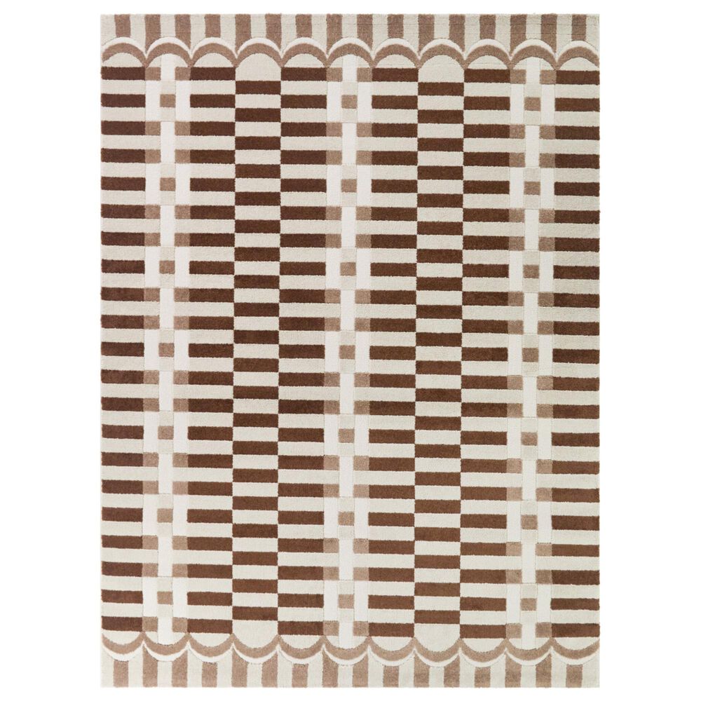Balta Rugs Resist Rinehart Rust 7"10" x 10" Area Rug, , large