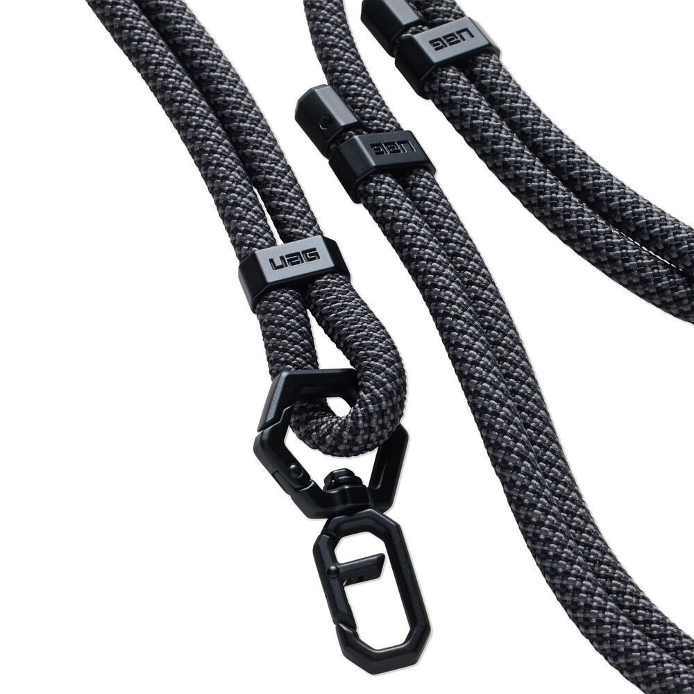 UAG Civilian Crossbody Slim Lanyard in Graphite and Black, , large