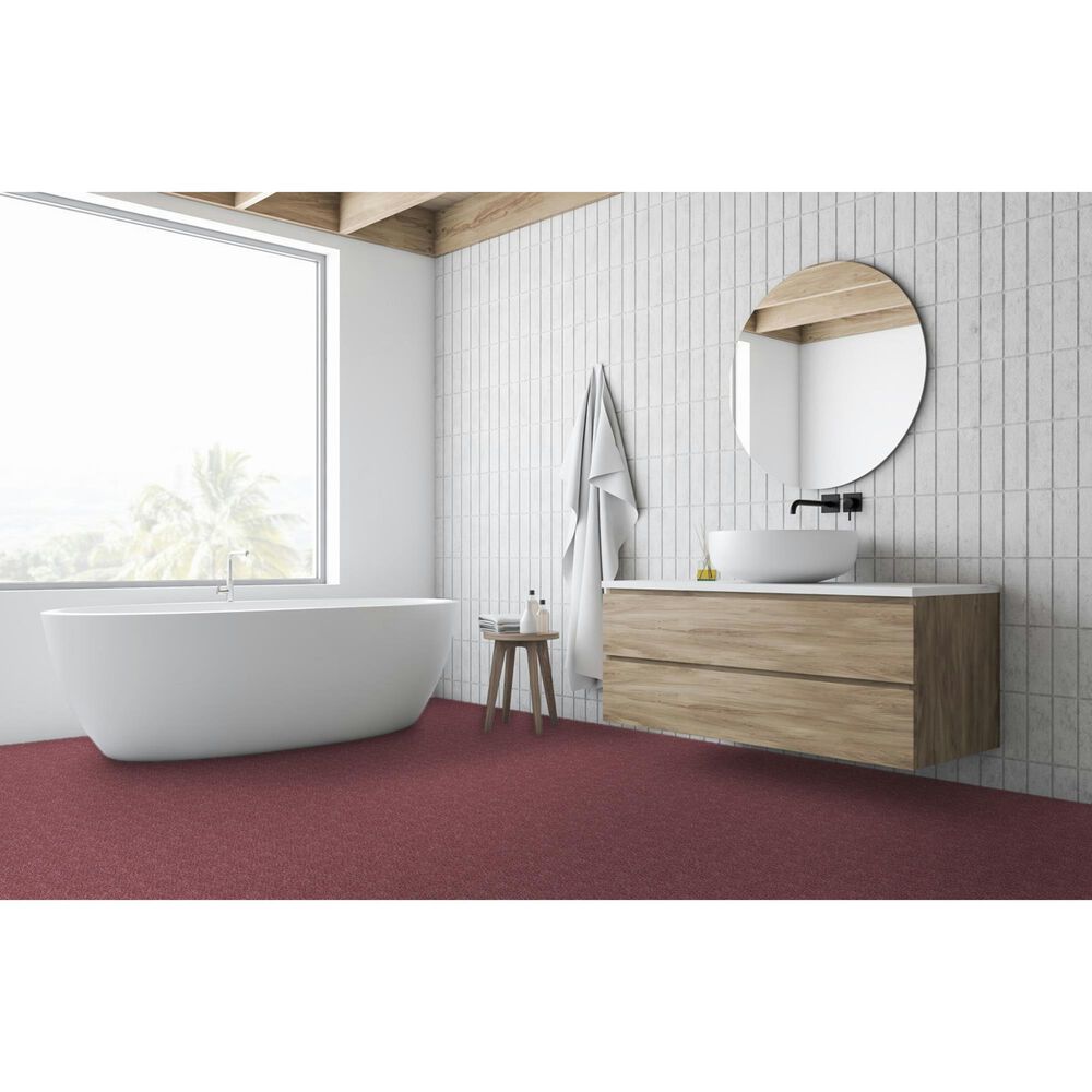 Mohawk Luxuriant Feel Carpet in Sangria, , large