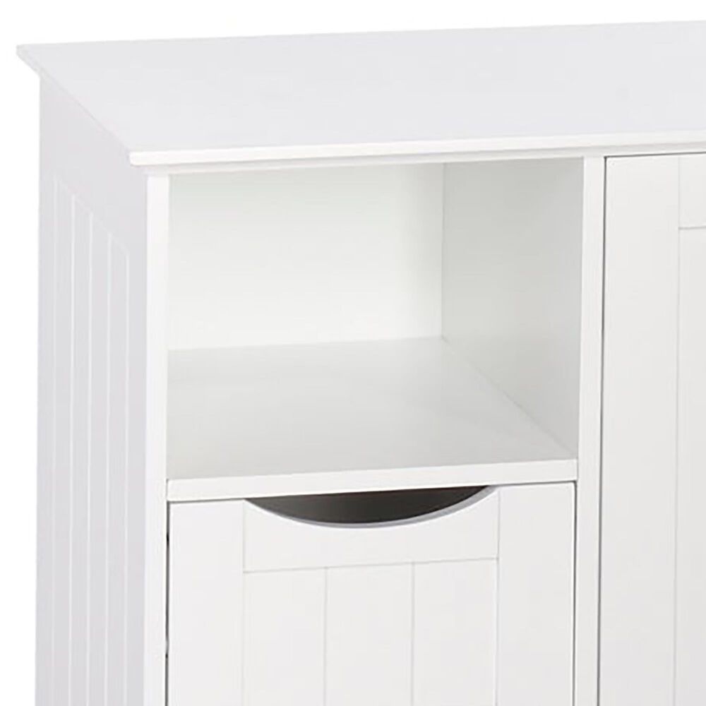 RiverRidge Home Ashland 1-Door Floor Cabinet in White, , large