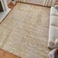 Feizy Eastfield 69FTF 3" x 5" Gold and Ivory Area Rug, , large