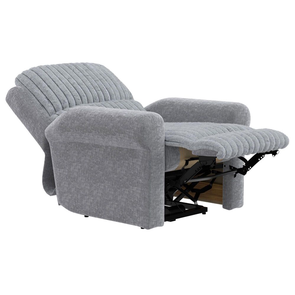 Catnapper Foxy Power Lay Flat Recliner with Zero Gravity in Nickel, , large
