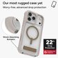Zagg Rainier Snap MagSafe Case with Kickstand for Apple iPhone 17 Pro Max in Sandstone Beige, , large
