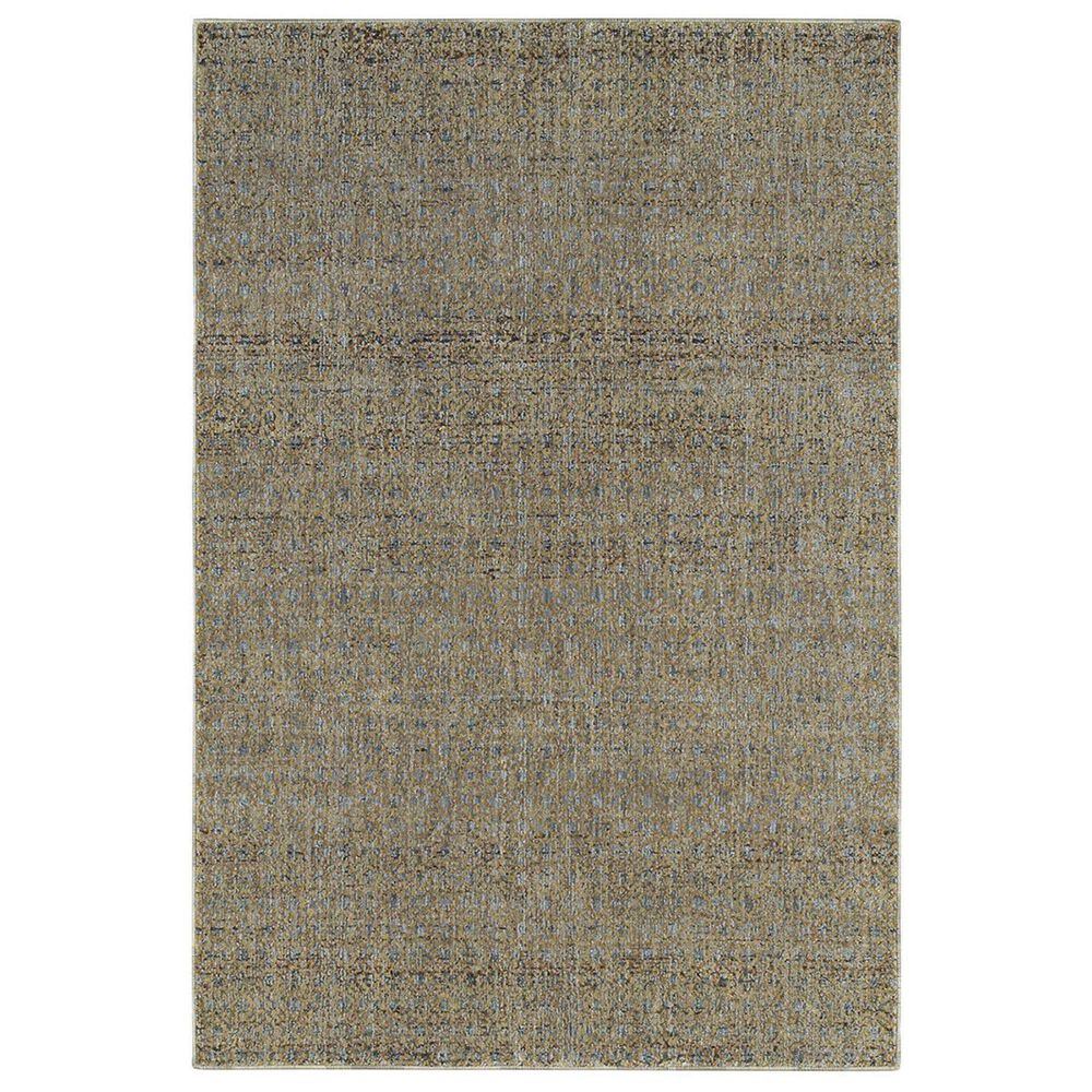Oriental Weavers Atlas 8048B 1'8" x 3'2" Blue Door Mat , , large