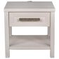 Mayberry Hill Avalanche End Table with USB in Antique White, , large