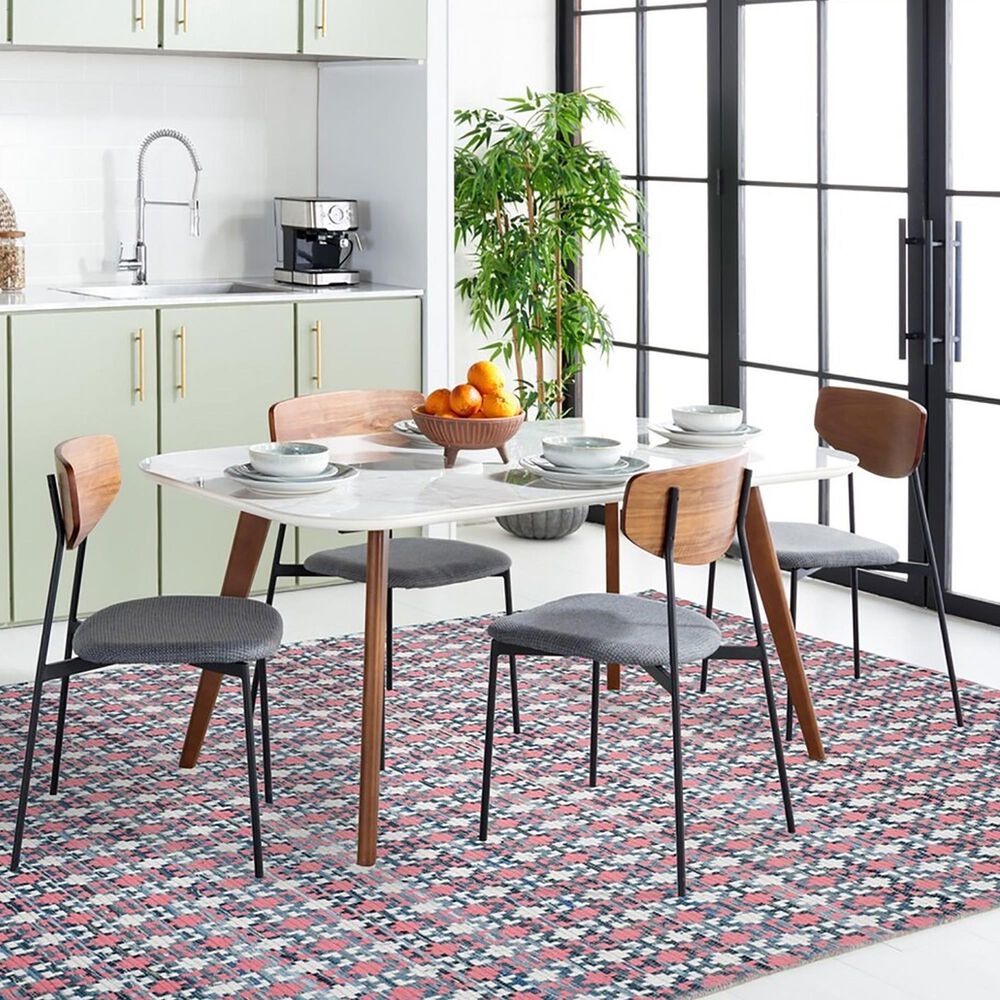 Safavieh Montauk 8&#39; x 10&#39; Coral and Multicolor Area Rug, , large