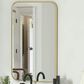 HOMLUX 20" x 28" Rectangular Wall Mirror in Gold, , large