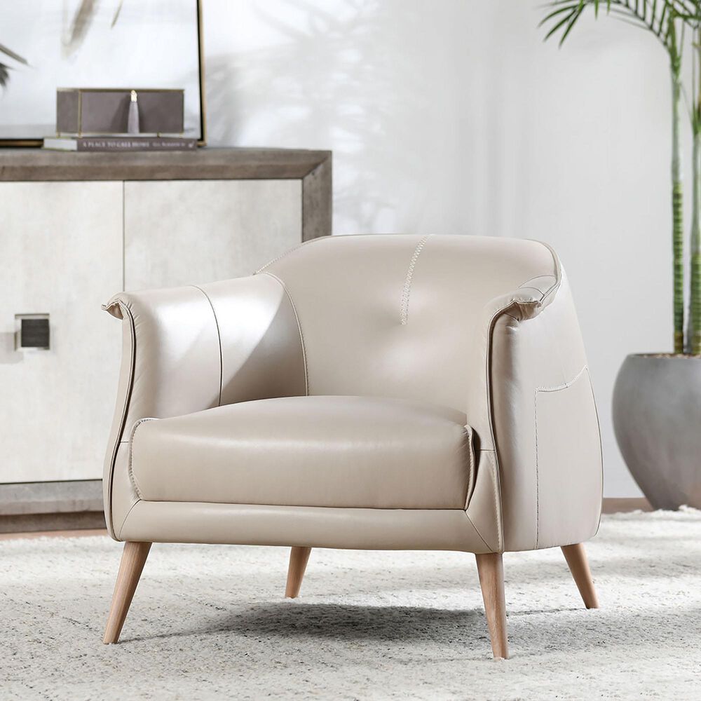 Classic Home Martel Club Chair in Ivory, , large