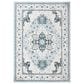 Safavieh Isabella ISA936M 8" x 10" Light Blue and Cream Area Rug, , large