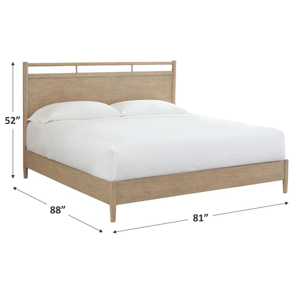 Riva Ridge Shiloh King Bed in Champagne, , large