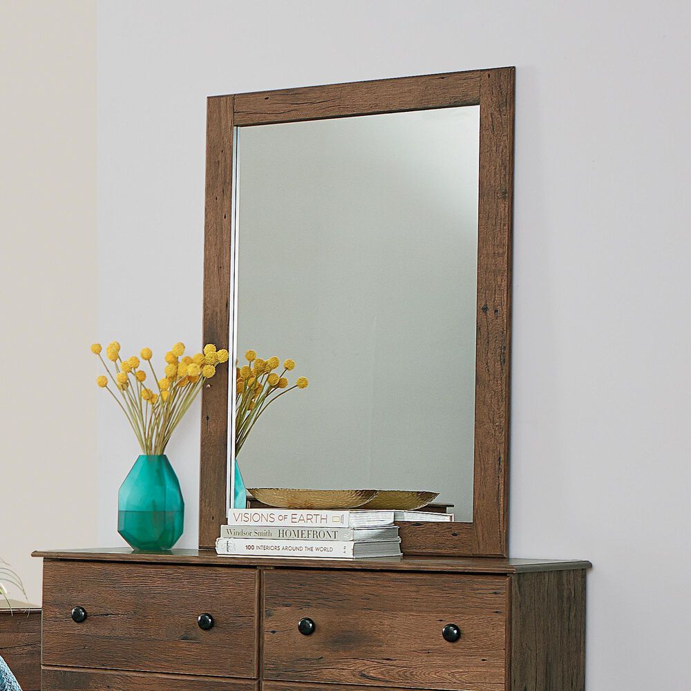 Lemoore Essential Dresser Mirror in Aspen Oak, , large