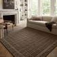 Chris Loves Julia x Loloi Bradley 7"9" x 9"9" Cocoa Area Rug, , large