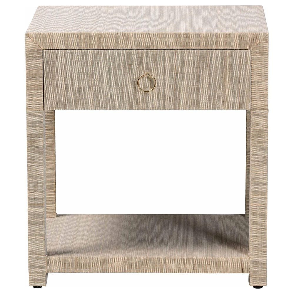 Baxton Studio Nata 1-Drawer Nightstand in Natural, , large