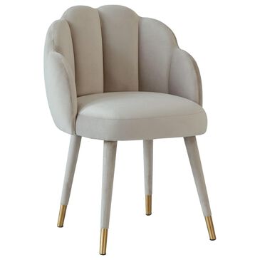 Tov Furniture Gardenia Dining Chair in Light Grey, , large