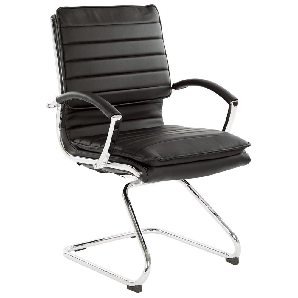 Valor Living Guest Chair in Black, , large