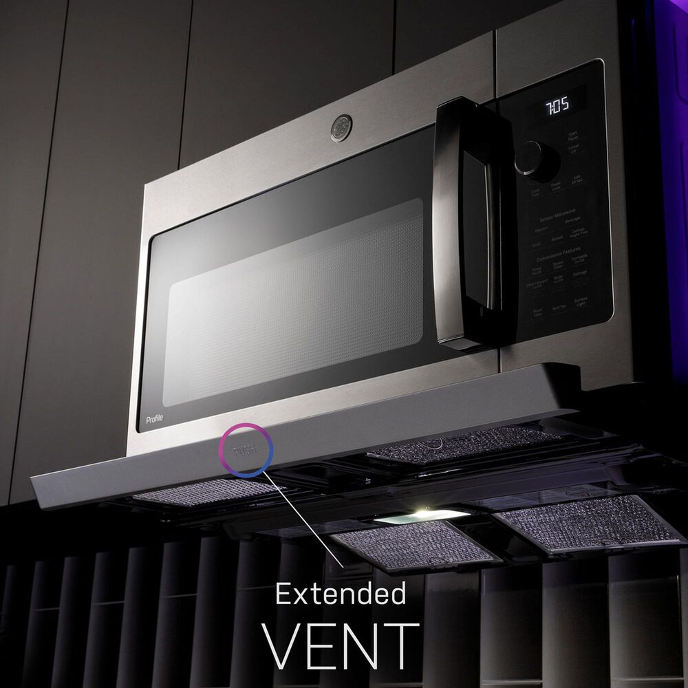 GE Profile 2.2 Cu. Ft. Over-the-Range Sensor Microwave Oven in Stainless Steel, , large