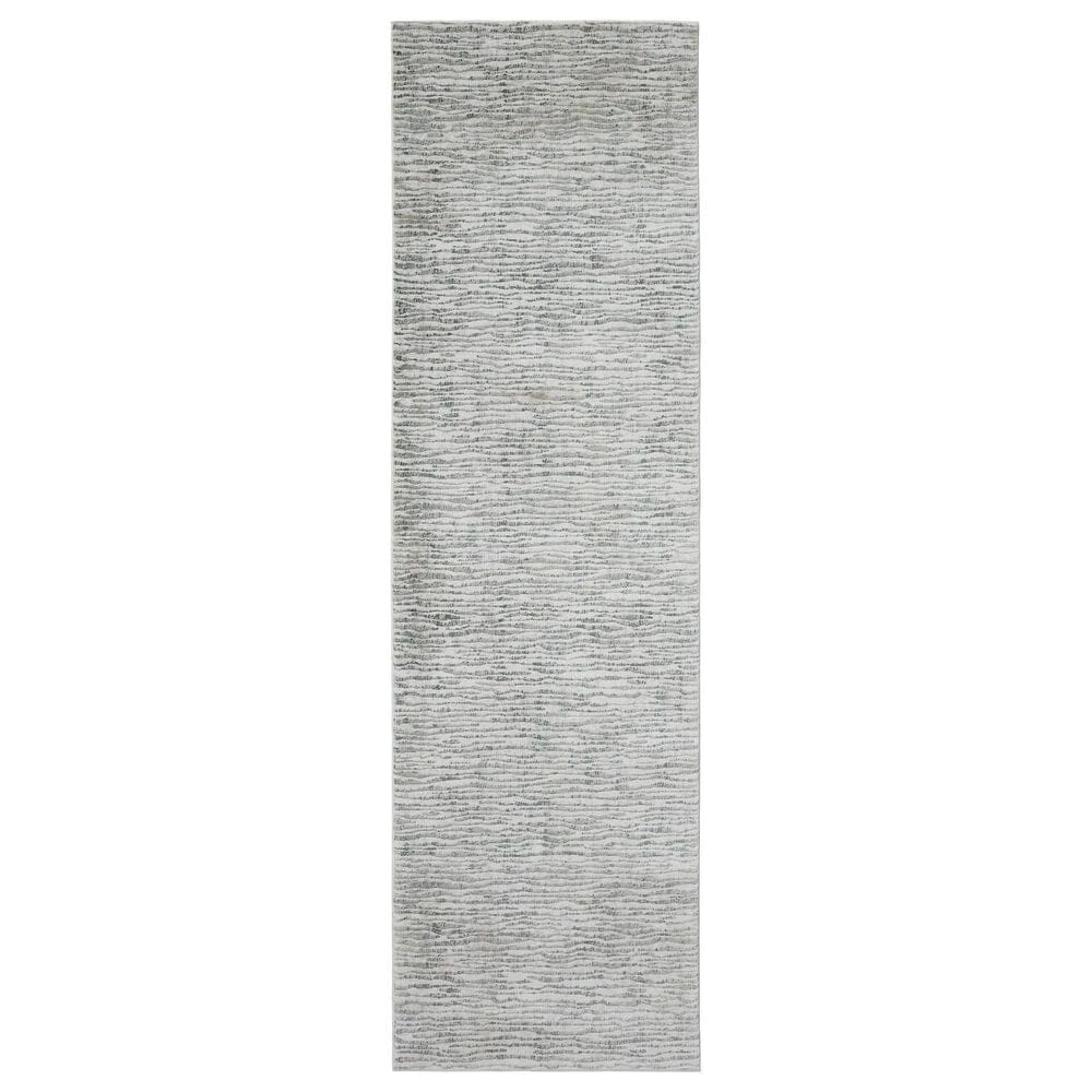 Feizy Atwell 3" x 8" Gray Runner, , large
