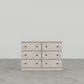 Lemoore Essentials 45" 6-Drawer Dresser Only in Frosted Pine, , large